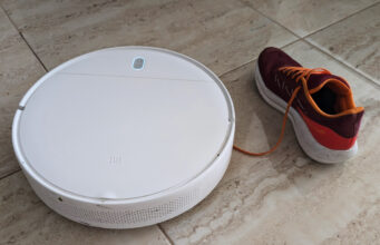 Stupid f*cking cleaning robot stuck on shoelace again
